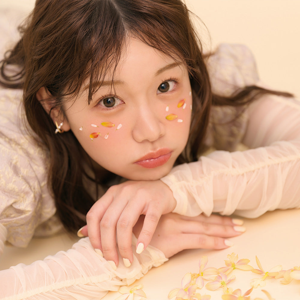 FLUFFY CHEEKS 01 #waffle coral フラッフィーチークス 01 ワッフルコーラル
